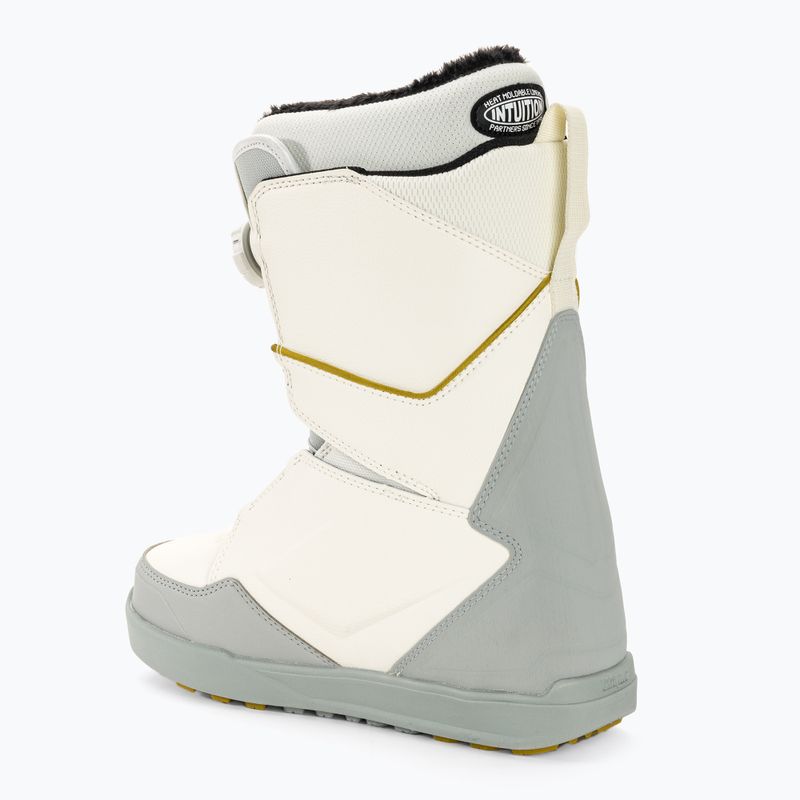 Scarponi da snowboard da donna ThirtyTwo Lashed Double Boa W'S '23 bianco/grigio 2