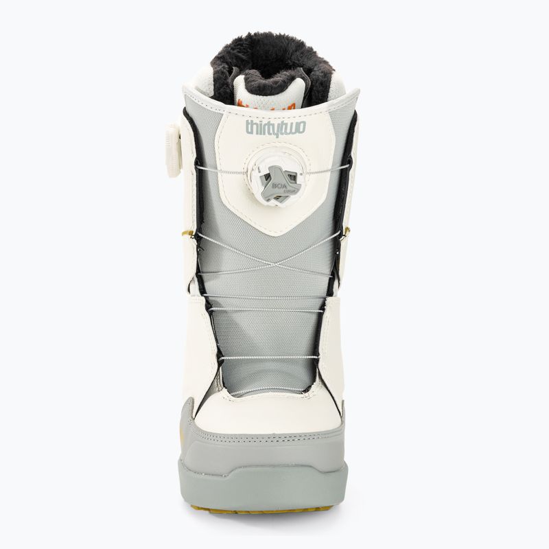 Scarponi da snowboard da donna ThirtyTwo Lashed Double Boa W'S '23 bianco/grigio 3