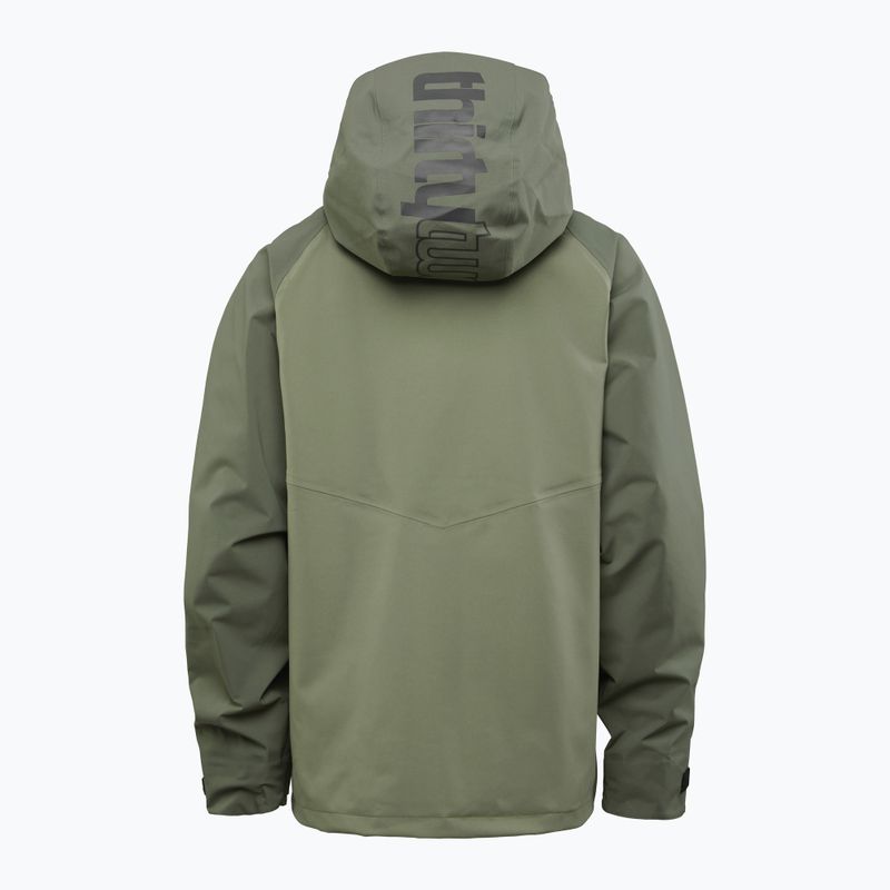 Giacca da snowboard da uomo ThirtyTwo Grasser military 2