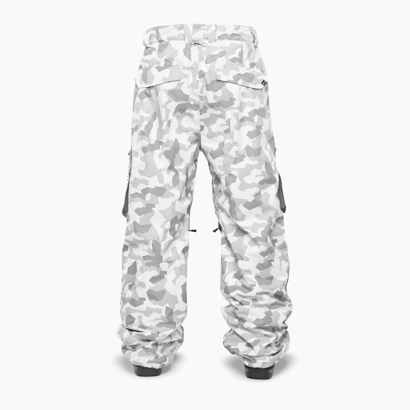 Pantaloni da snowboard da uomo ThirtyTwo TM bianco/camo 2