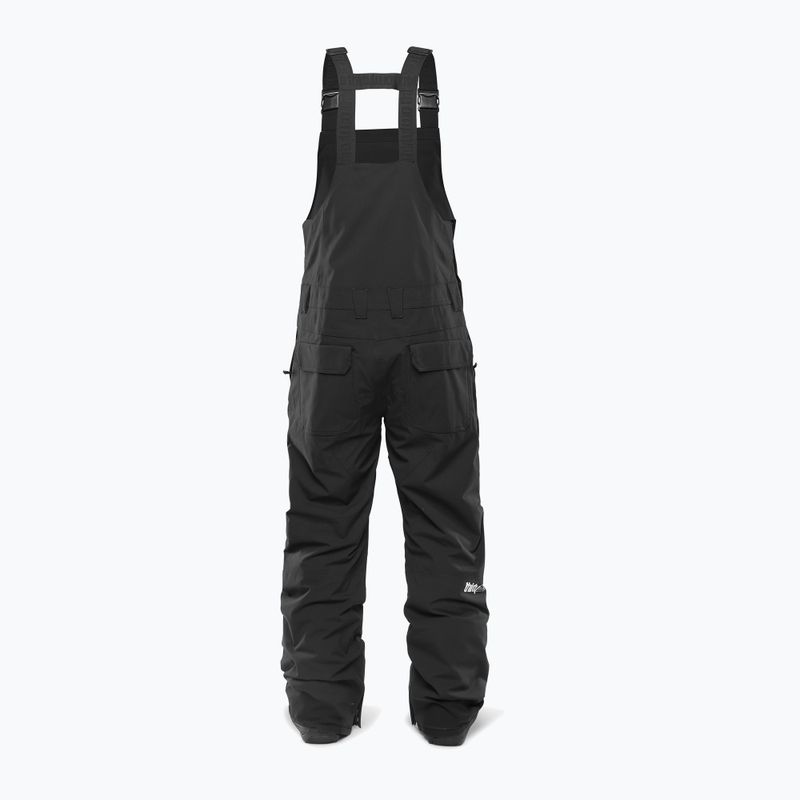Pantaloni da snowboard da donna ThirtyTwo Basement Bib nero 2