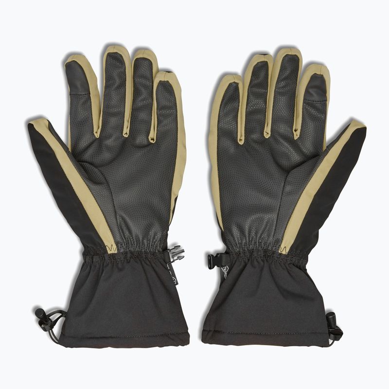 Guanto da snowboard ThirtyTwo Lashed da uomo color kaki 8