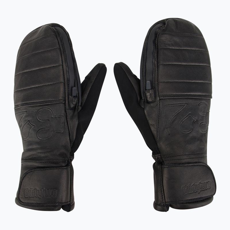 Guanti da snowboard da uomo ThirtyTwo Outpost Mitt nero 2