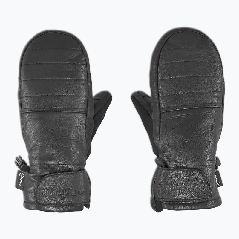 Guanti da snowboard da uomo ThirtyTwo Outpost Mitt nero 7