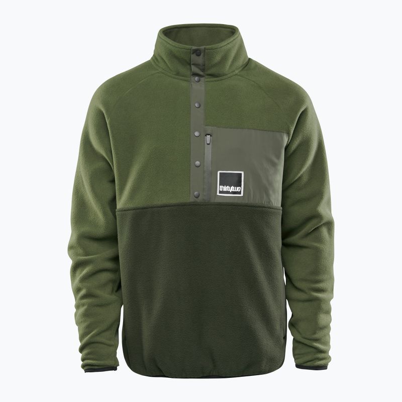 Felpa militare ThirtyTwo Rest Stop Anorak da uomo