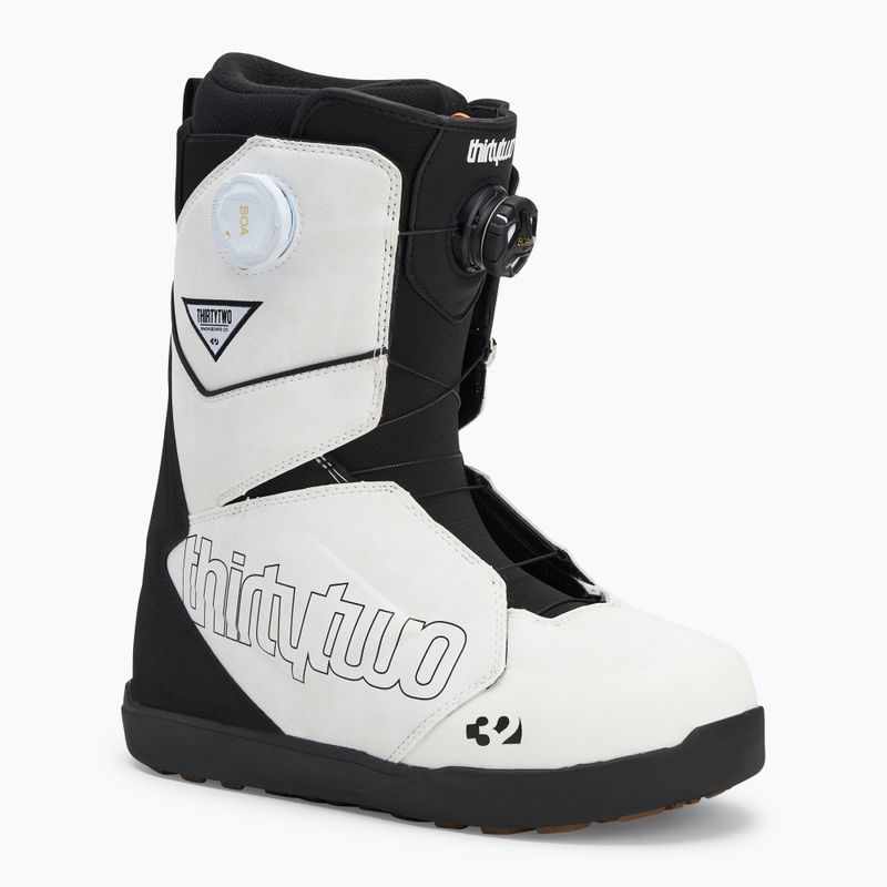 Scarponi da snowboard da uomo ThirtyTwo Lashed Double Boa '24 bianco/nero