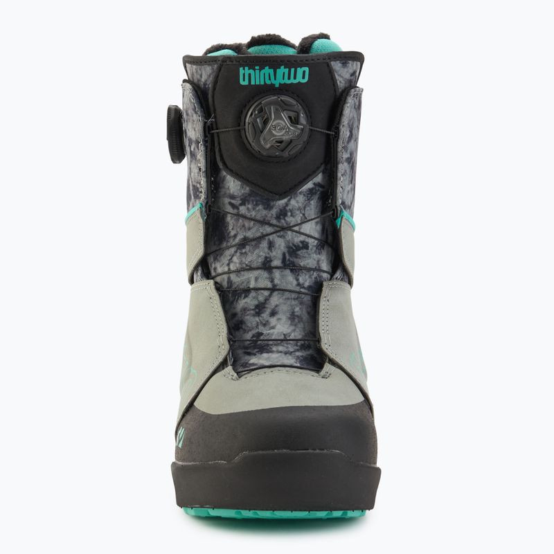 Stivali da snowboard da donna ThirtyTwo Lashed Double Boa W'S '24 grigio 3