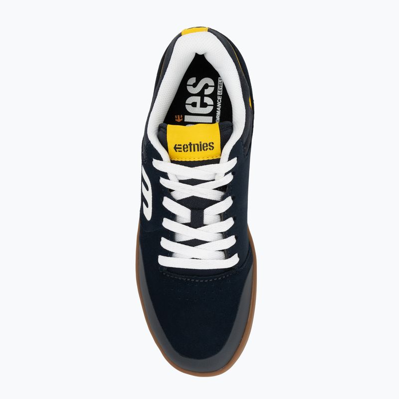 Etnies Marana Michelin scarpe da uomo navy/gum/giallo 5