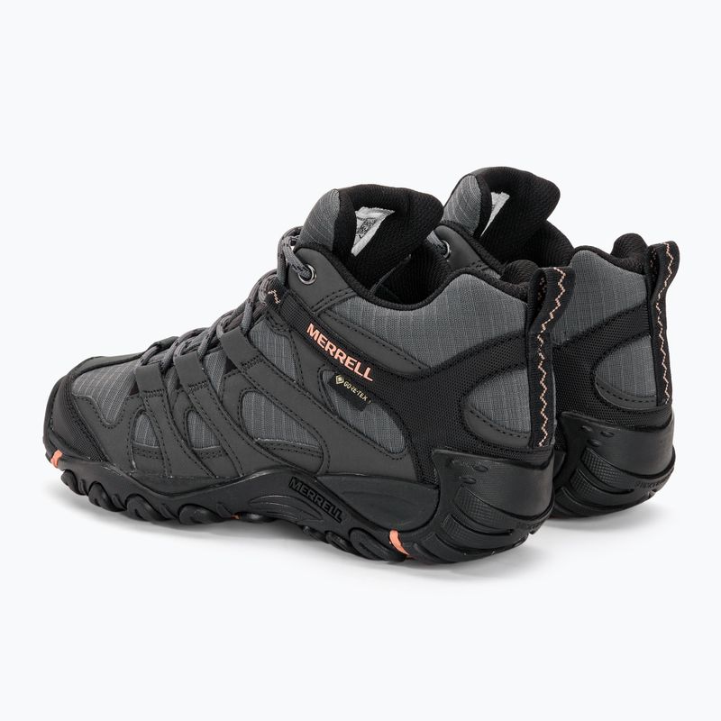 Scarpe da trekking da donna Merrell Claypool Sport Mid GTX grigio/pesca 3