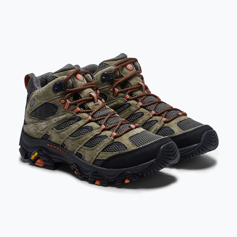 Scarpe da trekking uomo Merrell Moab 3 Mid Gtx olive 9