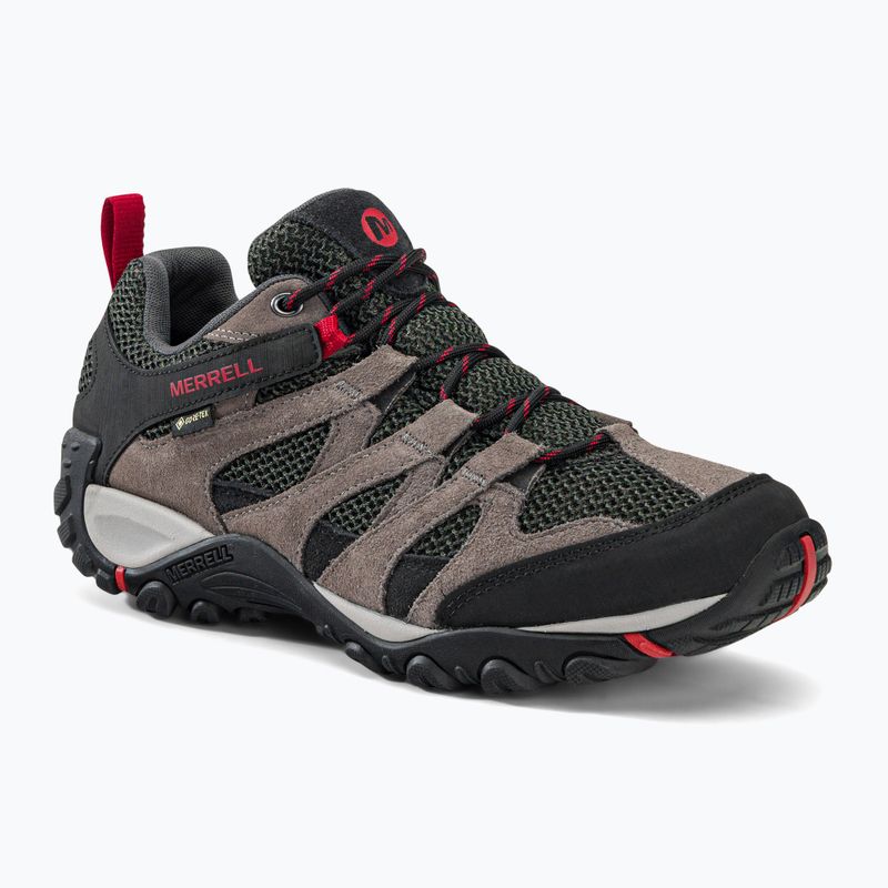 Merrell Alverstone Gtx scarpe da trekking da uomo nero/grigio