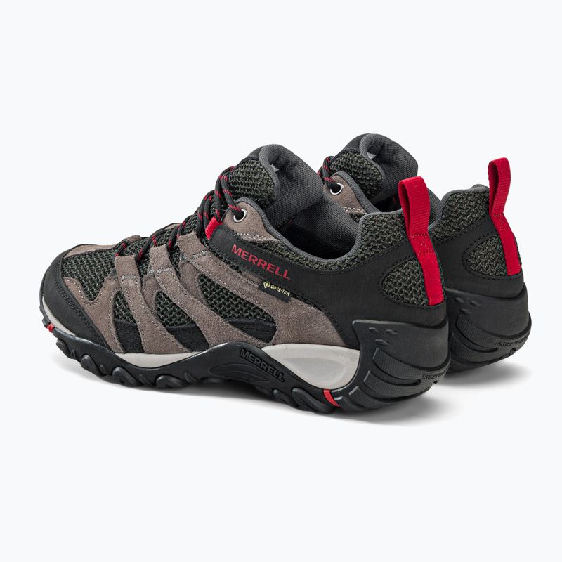 Merrell Alverstone Gtx scarpe da trekking da uomo nero/grigio 3