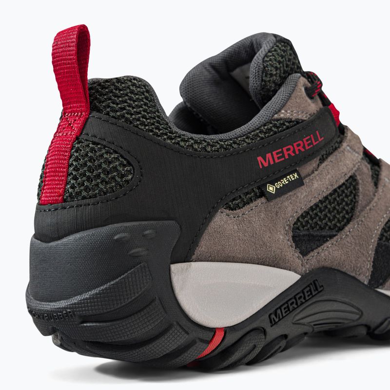 Merrell Alverstone Gtx scarpe da trekking da uomo nero/grigio 9