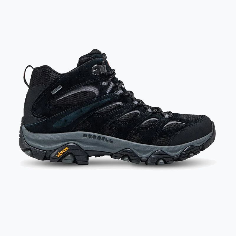 Scarpe da trekking da uomo Merrell Moab 3 Mid Gtx nero/grigio 9