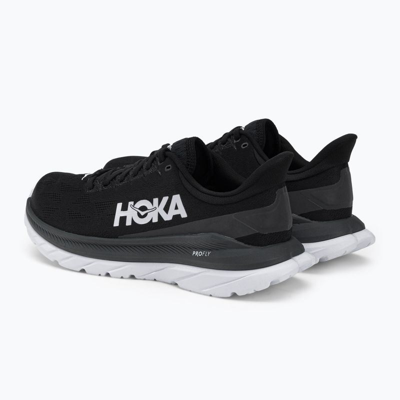 Scarpe da corsa da uomo HOKA Mach 4 nero/ombra scura 3