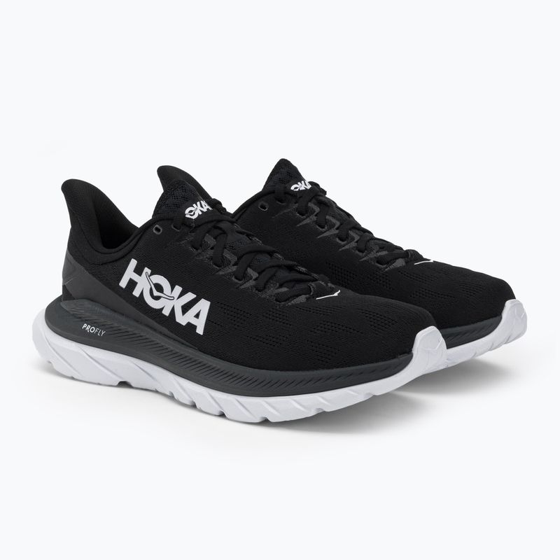 Scarpe da corsa da uomo HOKA Mach 4 nero/ombra scura 4