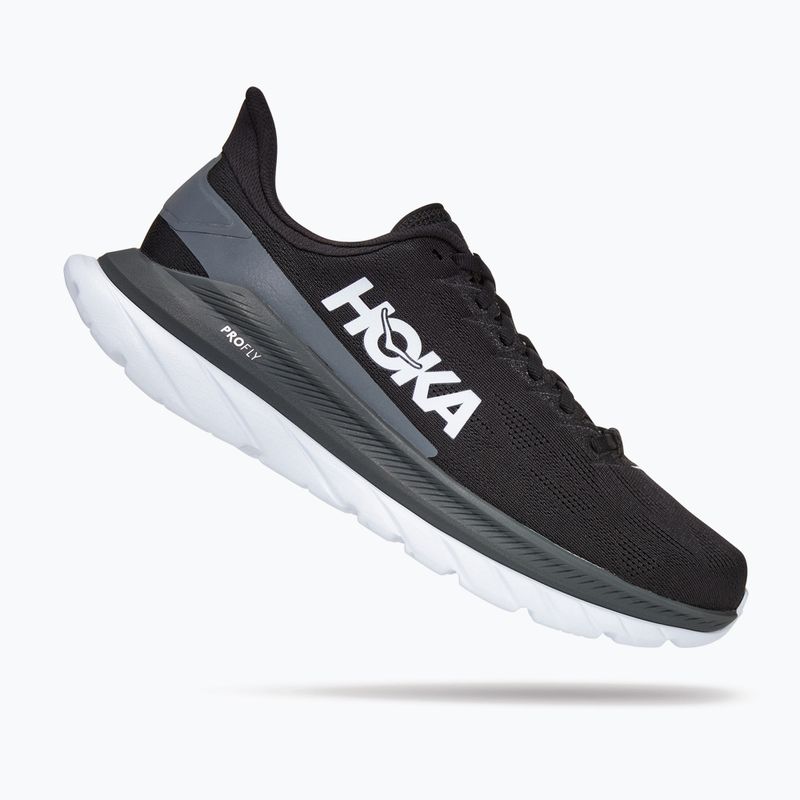 Scarpe da corsa da uomo HOKA Mach 4 nero/ombra scura 11