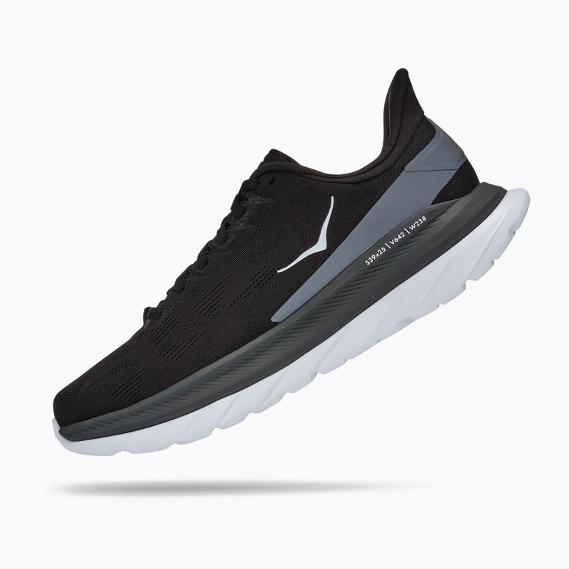 Scarpe da corsa da uomo HOKA Mach 4 nero/ombra scura 12