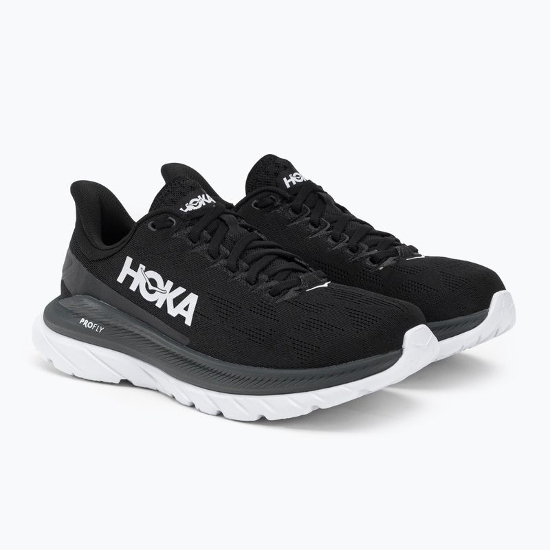 Scarpe da corsa da donna HOKA Mach 4 nero/ombra scura 4