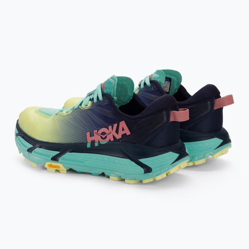 Scarpe da corsa da donna HOKA Mafate Speed 3 nero iris/cascata 3