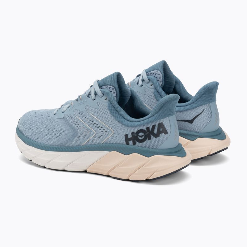 Scarpe da corsa da donna HOKA Arahi 5 blu nebbia/blu provinciale 3