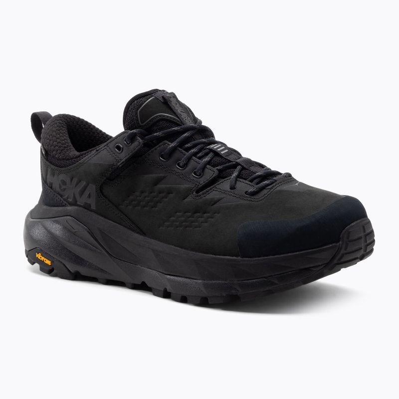 Scarpe da trekking da uomo HOKA Kaha Low GTX nero/grigio carbone