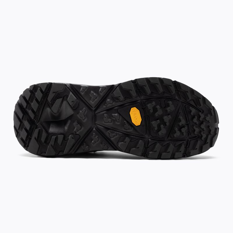 Scarpe da trekking da uomo HOKA Kaha Low GTX nero/grigio carbone 4