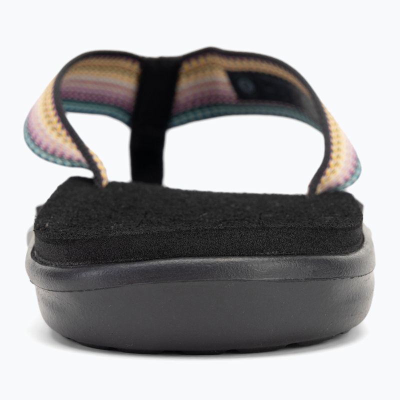 Infradito da donna Teva Voya Flip antiguous nero multi 6