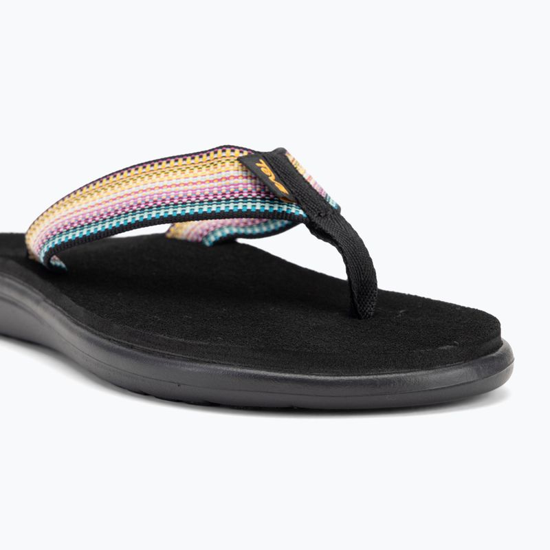 Infradito da donna Teva Voya Flip antiguous nero multi 7