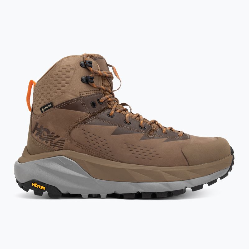 Scarpe da trekking da uomo HOKA Kaha GTX otter/persimmon/orange 2