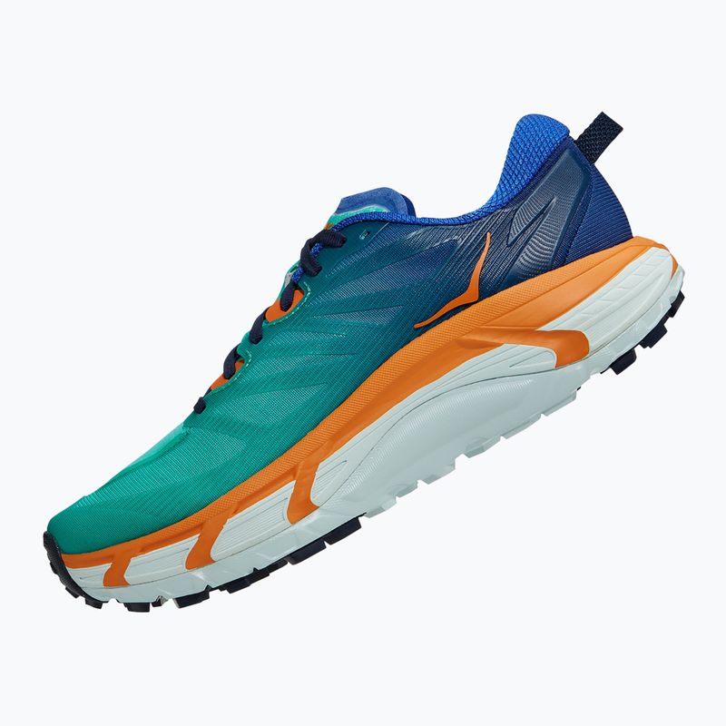 HOKA Mafate Speed 3 scarpe da corsa da uomo blu abbagliante/sole del deserto 9