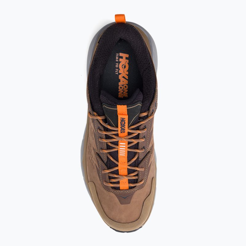 Scarponi da trekking da uomo HOKA Kaha Low GTX otter/persimmon 6