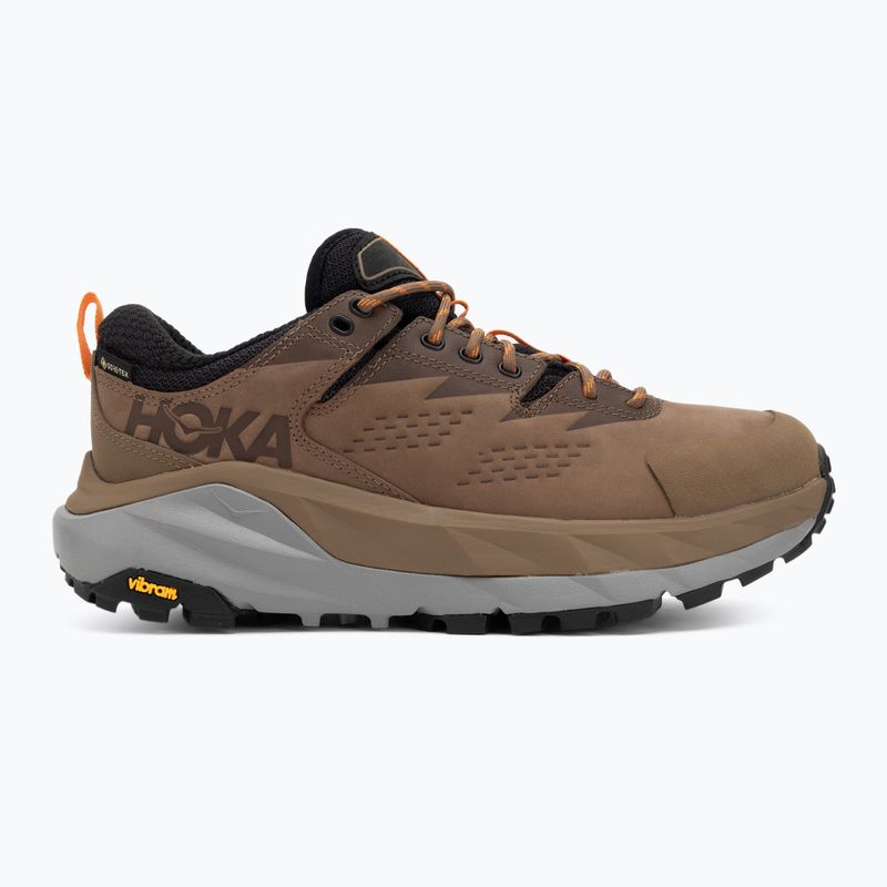 Scarponi da trekking da uomo HOKA Kaha Low GTX otter persimmon/orange 2