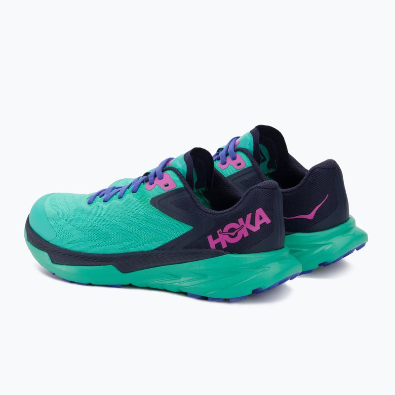 Scarpe da corsa da donna HOKA Zinal atlantis/spazio esterno 3