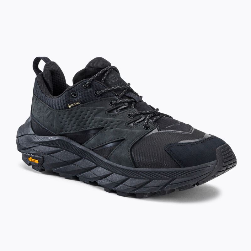 Scarpe da trekking da uomo HOKA Anacapa Low GTX nero/nero