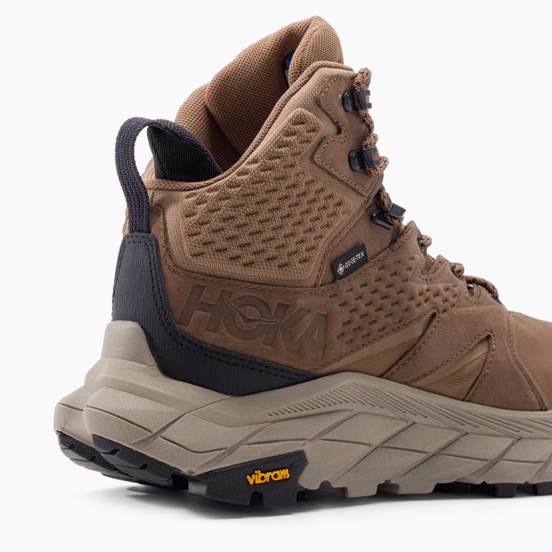 Scarpe da trekking da uomo HOKA Anacapa Mid GTX otter/nero 7