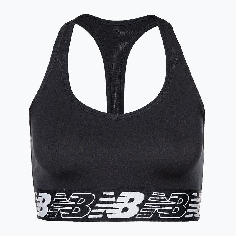 Reggiseno fitness New Balance Pace Bra 3.0 nero 6