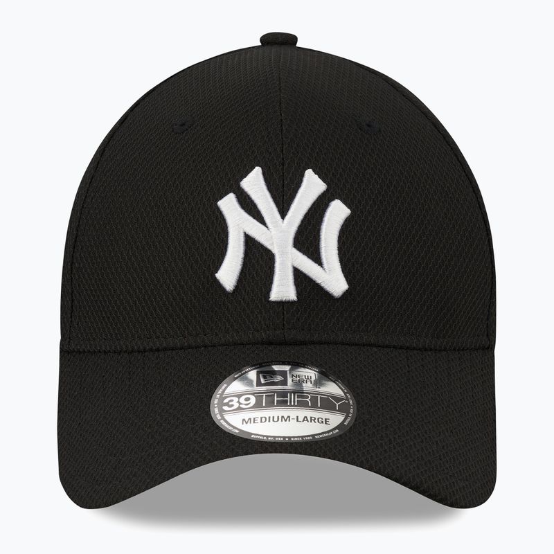 Cappello da baseball New Era Diamond Essential 39Thirty New York Yankees nero 2