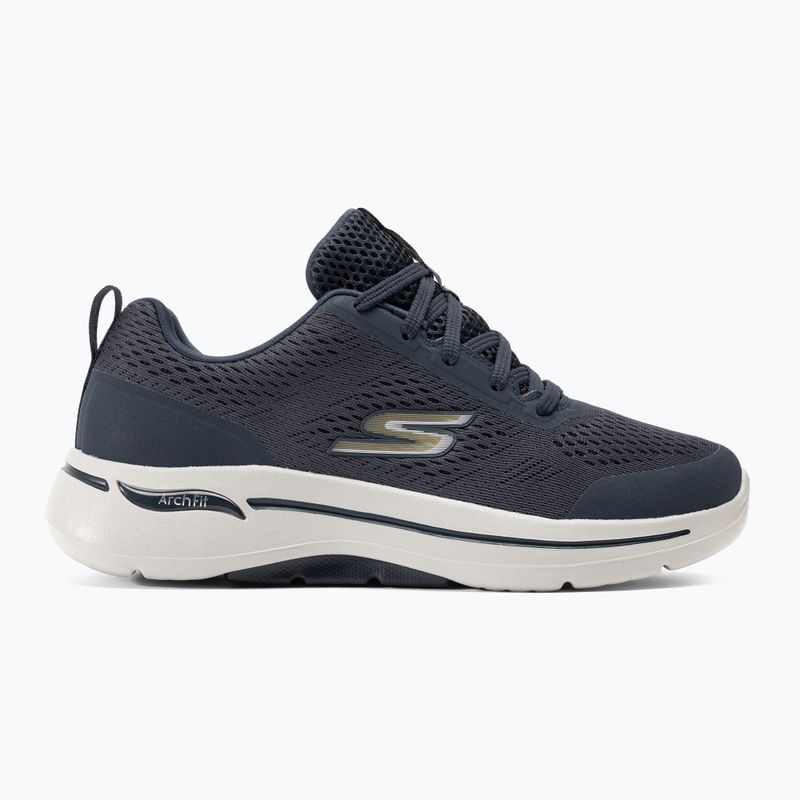 Scarpe SKECHERS Go Walk Arch Fit Idyllic da uomo, blu/bianco/oro 2