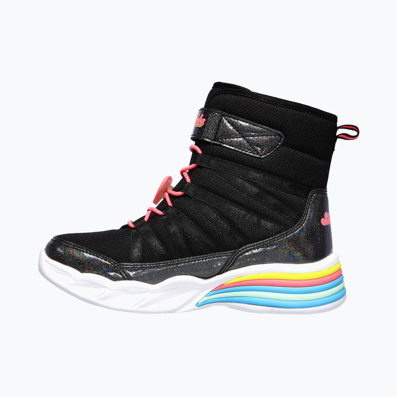 SKECHERS Sweetheart Lights Love To Shine - scarpe per bambini nero/rosa 10