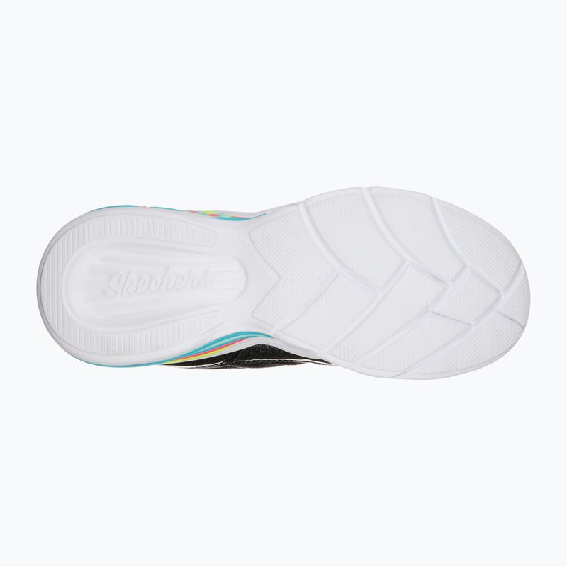 SKECHERS Sweetheart Lights Love To Shine - scarpe per bambini nero/rosa 11