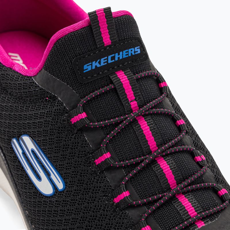 SKECHERS scarpe donna Summits nero/rosa 8