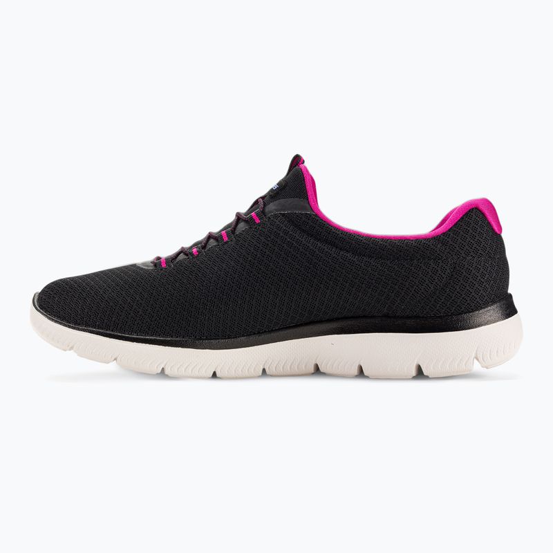 SKECHERS scarpe donna Summits nero/rosa 10