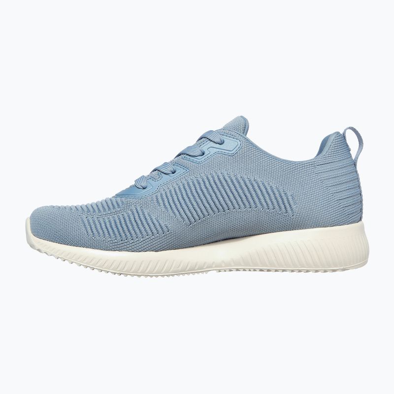 Scarpe SKECHERS Bobs Sport Squad Tough Talk donna blu chiaro 11
