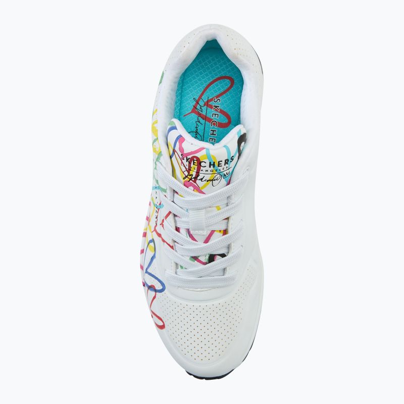 SKECHERS scarpe da donna JGoldcrown Uno Spread The Love bianco/multicolore 5