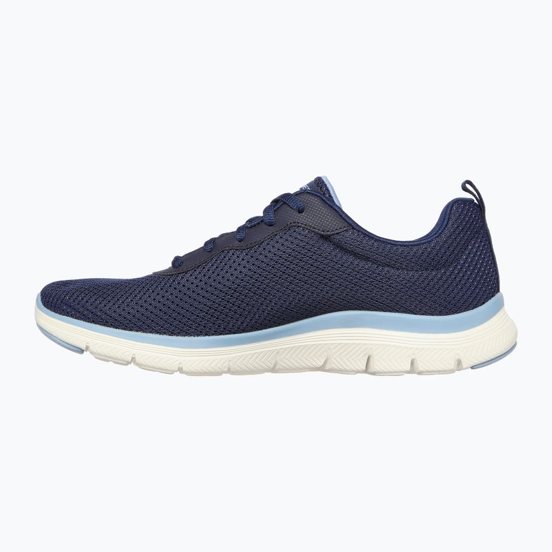 SKECHERS scarpe da donna Flex Appeal 4.0 Brilliant View n/blu 10