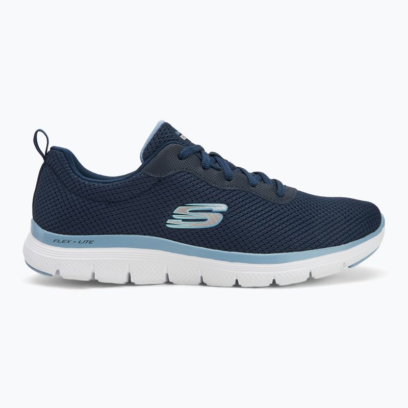 SKECHERS scarpe da donna Flex Appeal 4.0 Brilliant View n/blu 2