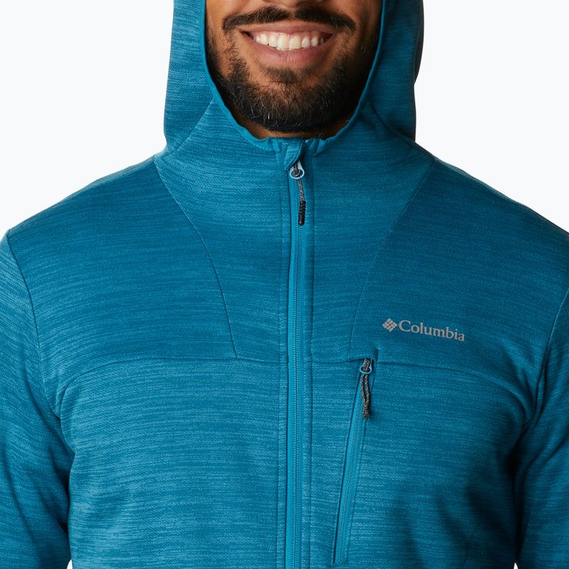 Felpa da trekking Columbia Maxtrail II deep marine heather uomo 2