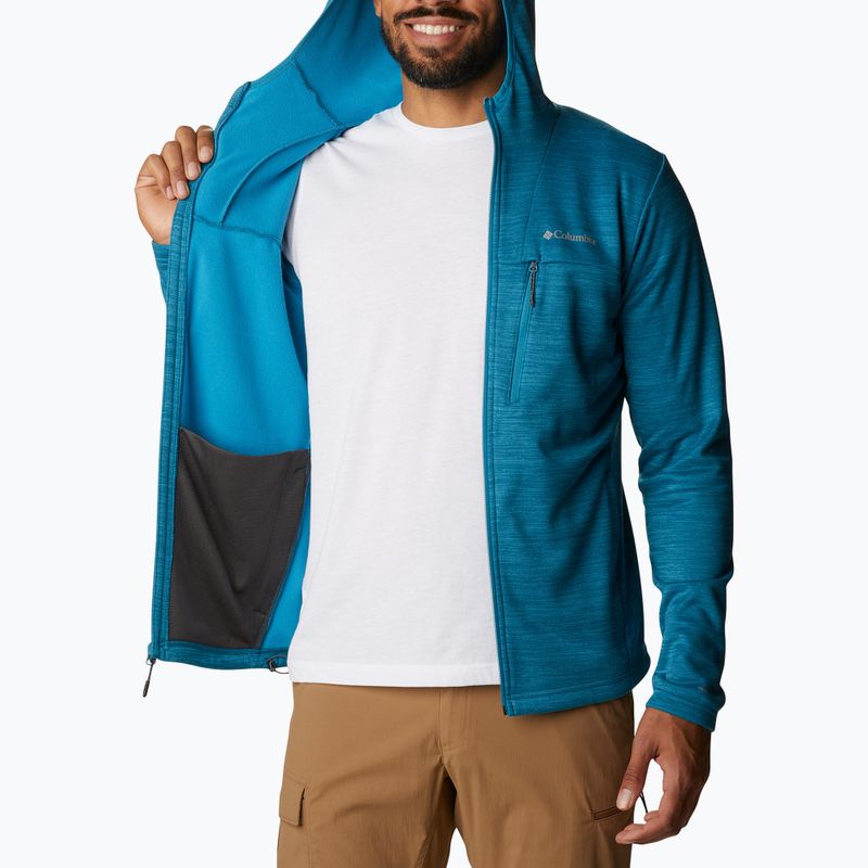 Felpa da trekking Columbia Maxtrail II deep marine heather uomo 3