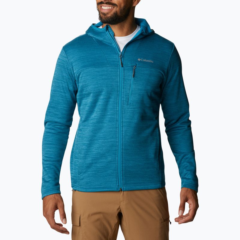 Felpa da trekking Columbia Maxtrail II deep marine heather uomo 5